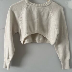 Princess Polly Cream Crop Top